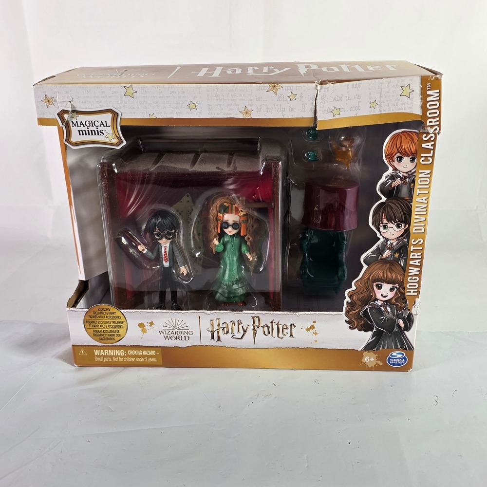 Harry Potter Magical Minis Hogwarts Divination Classroom Playset NIB
